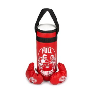 Набір боксерський дитячий Full Contact червоний середній