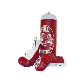 Набір боксерський дитячий Full Contact червоний малий