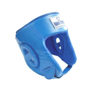 Шолом боксерський відкритий HARD TOUCH PU синій L