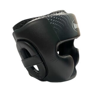 Шолом боксерський закритий HARD TOUCH PU чорний XL
