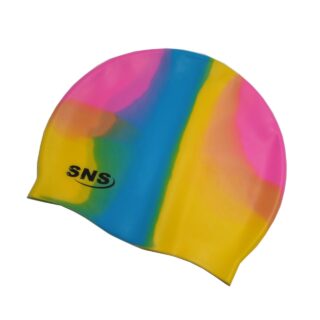 Шапочка для плавання у футлярі SNS мультиколір SC-Ц2