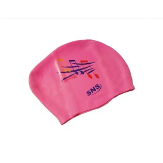 Шапочка для плавання для довгого волосся SNS KW-1Р pink music