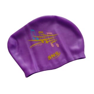 Шапочка для плавання для довгого волосся SNS KW-1Ф purple music