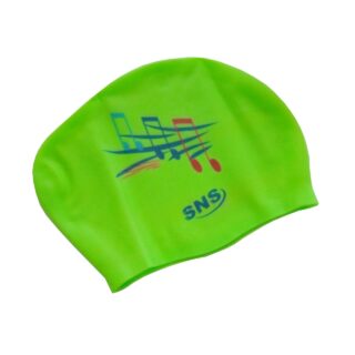 Шапочка для плавання для довгого волосся SNS KW-1СА light green music