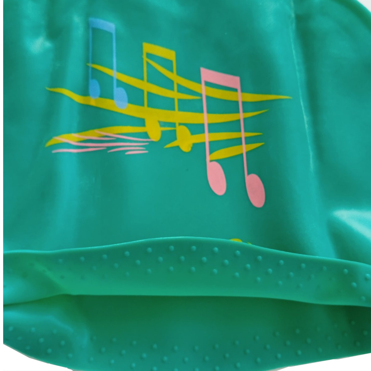 Шапочка для плавання для довгого волосся SNS KW-1З green music - Зображення 2
