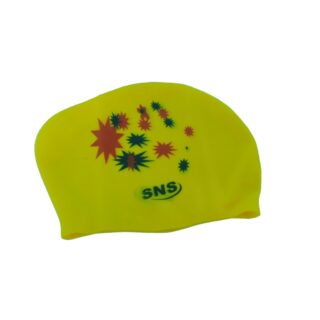 Шапочка для плавання для довгого волосся SNS KW-2Ж yellow galaxy