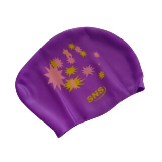 Шапочка для плавання для довгого волосся SNS KW-2Ф purple galaxy