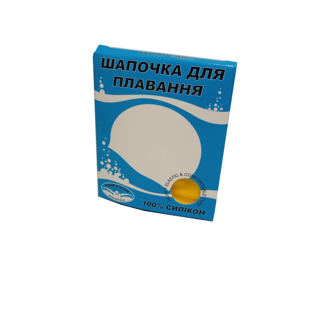 Шапочка для плавання SNS, yellow TH-Ж - Зображення 2