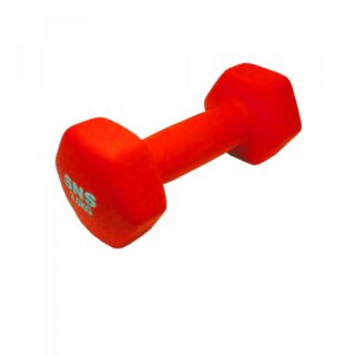 Гантель вінілова МАТОВА SNS 2 кг червона