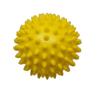М'яч масажний d 10 см жовтий надувний D10 (70Гр)-Ж