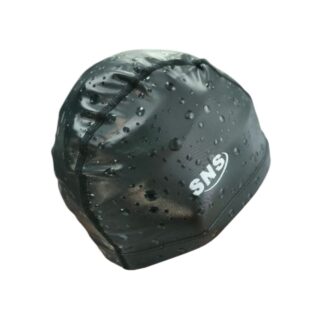 Шапочка для плавання SNS DROPS чорна PU-H5-black