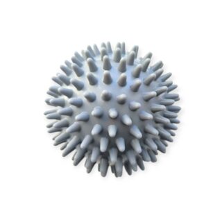 М'яч масажний d 8 см напівжорсткий ненадувний сірий A-J8