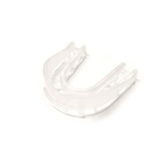 Капа боксерська юніорська K1-M біла прозора