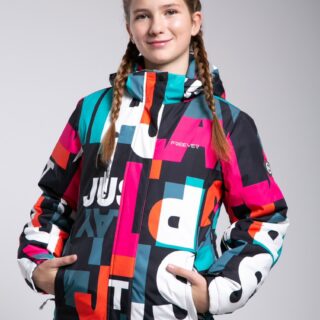 Дитяча гірськолижна куртка для дівчат