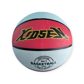 М'яч баскетбольний XIDSEN розмір 5 біло-червоний 5#2-White+Red