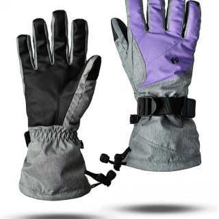 Рукавички гірськолижні жіночі Freever WF 1801 бузкові