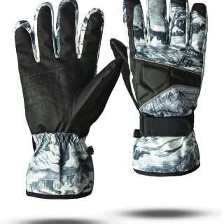 Гірськолижні рукавички чоловічі Freever WF 1803 сірі