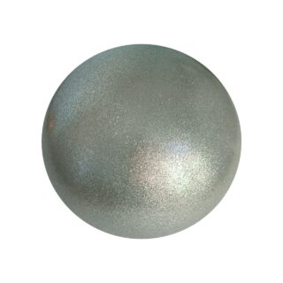 М'яч для художньої гімнастики T12-silver 15 см срібний з гліттером
