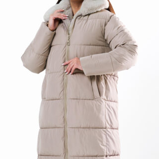 Пальто жіноче Freever UF 20807 бежеве