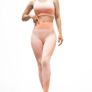 Костюм для фітнесу жіночий Freever UF 21014 персиковий