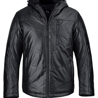 Куртка на верблюжої вовни чоловіча Freever WF 2118 чорна