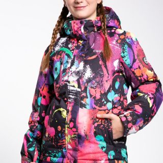 Гірськолижна куртка дитяча Freever SF 21601 мультиколор