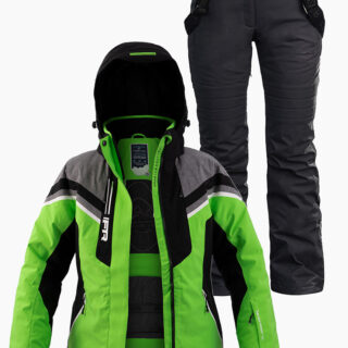 Жіночий лижний костюм FREEVER 21625-21652 салатовий