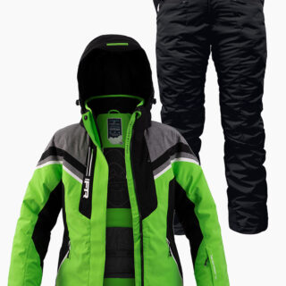 Жіночий лижний костюм FREEVER 21625-7608 салатовий