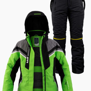 Жіночий лижний костюм FREEVER 21625-7607 салатовий