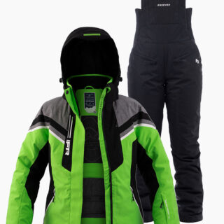 Жіночий лижний костюм FREEVER 7901-21625 салатовий