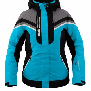 Жіноча гірськолижна куртка Freever AF 21625 бірюзова