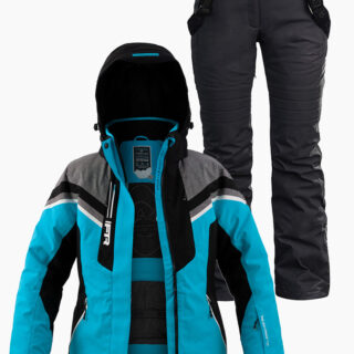 Жіночий лижний костюм FREEVER 21625-21652 бірюзовий