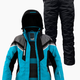 Жіночий лижний костюм FREEVER 21625-7608 бірюзовий