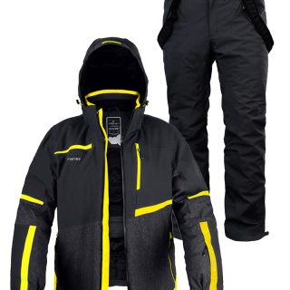 Чоловічий лижний костюм FREEVER 21635-21693 чорний