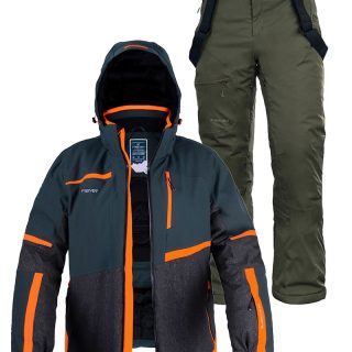 Чоловічий лижний костюм FREEVER 21635-7602 хакі