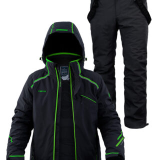 Чоловічий лижний костюм FREEVER 21636-21693 салатовий
