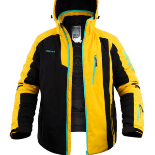 Гірськолижна куртка чоловіча Freever AF 21637 жовта
