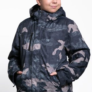 Гірськолижна куртка дитяча Freever SF 21672 мілітарі