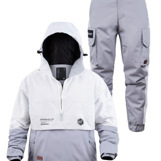 Теплий костюм чоловічий FREEVER 21707-21709 білий