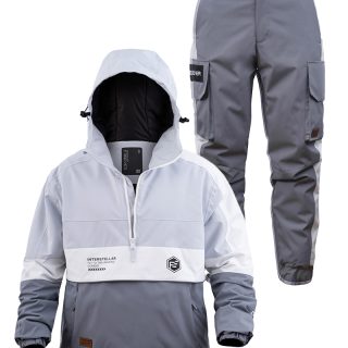 Теплий костюм чоловічий FREEVER 21707-21709 сірий