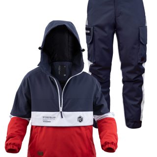 Теплий костюм чоловічий FREEVER 21707-21709 червоний