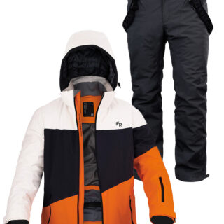 Чоловічий лижний костюм FREEVER 21721-21693 помаранчевий