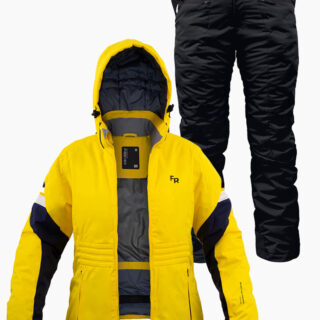 Жіночий лижний костюм FREEVER 21762-7608 жовтий