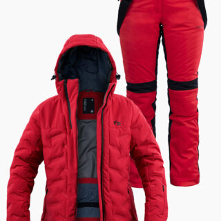 Жіночий лижний костюм FREEVER 21764-7603 червоний