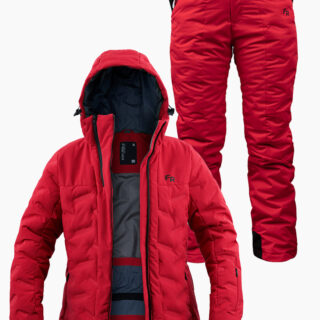 Жіночий лижний костюм FREEVER 21764-7608 червоний