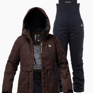 Жіночий лижний костюм FREEVER 21767-7901 коричневий