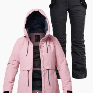 Жіночий лижний костюм FREEVER 21767-21652 рожевий