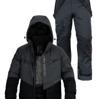 Чоловічий лижний костюм FREEVER 21786-21692 сірий