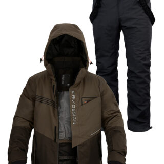 Чоловічий лижний костюм FREEVER 21786-21693 хакі