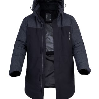 Парка чоловіча IWARM Freever AF 21787 сіра